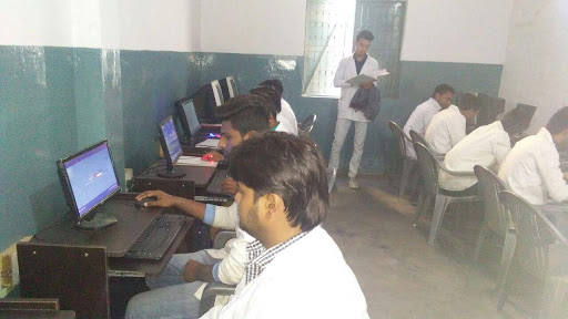 modern international group of college computer lab image