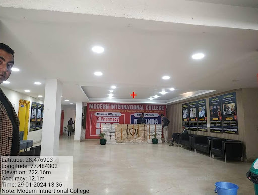 modern international group of college image